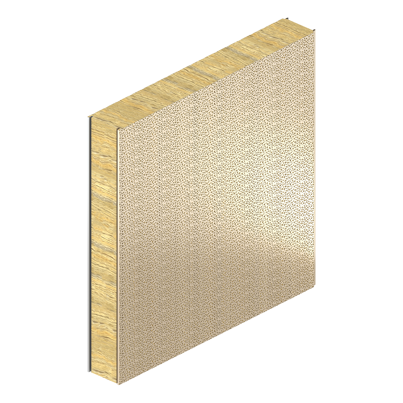 decaroc acoustic design insulated panel ral1015
