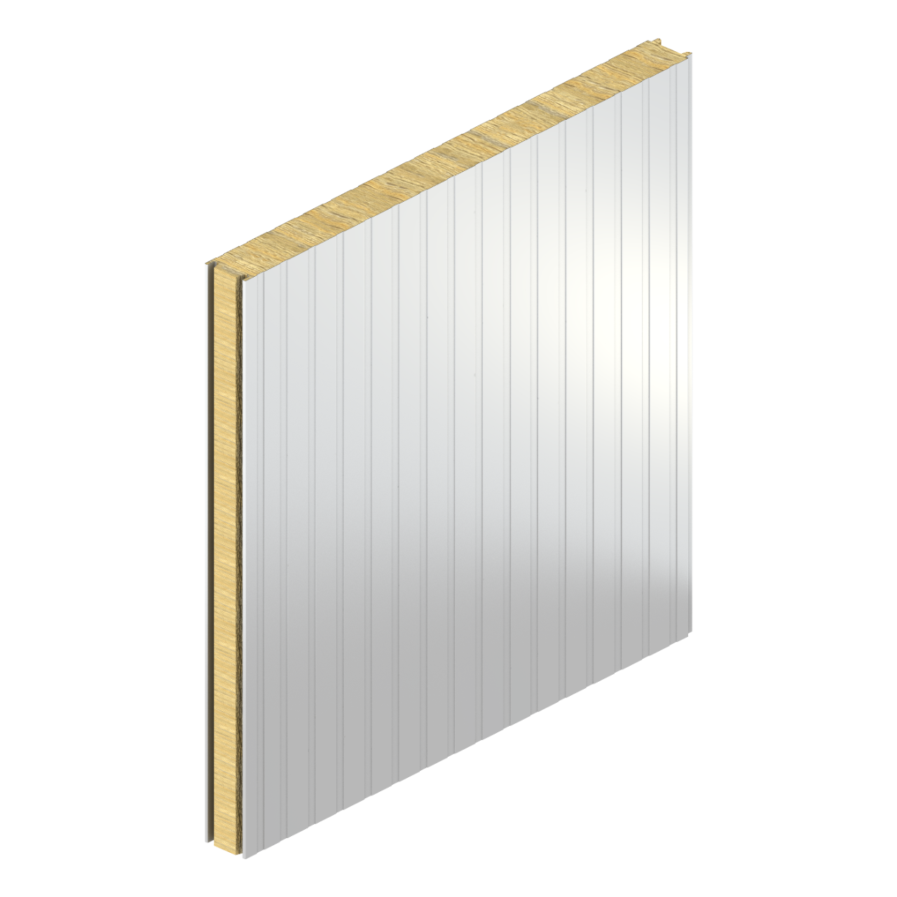 decaroc insulated panel ribbed profile