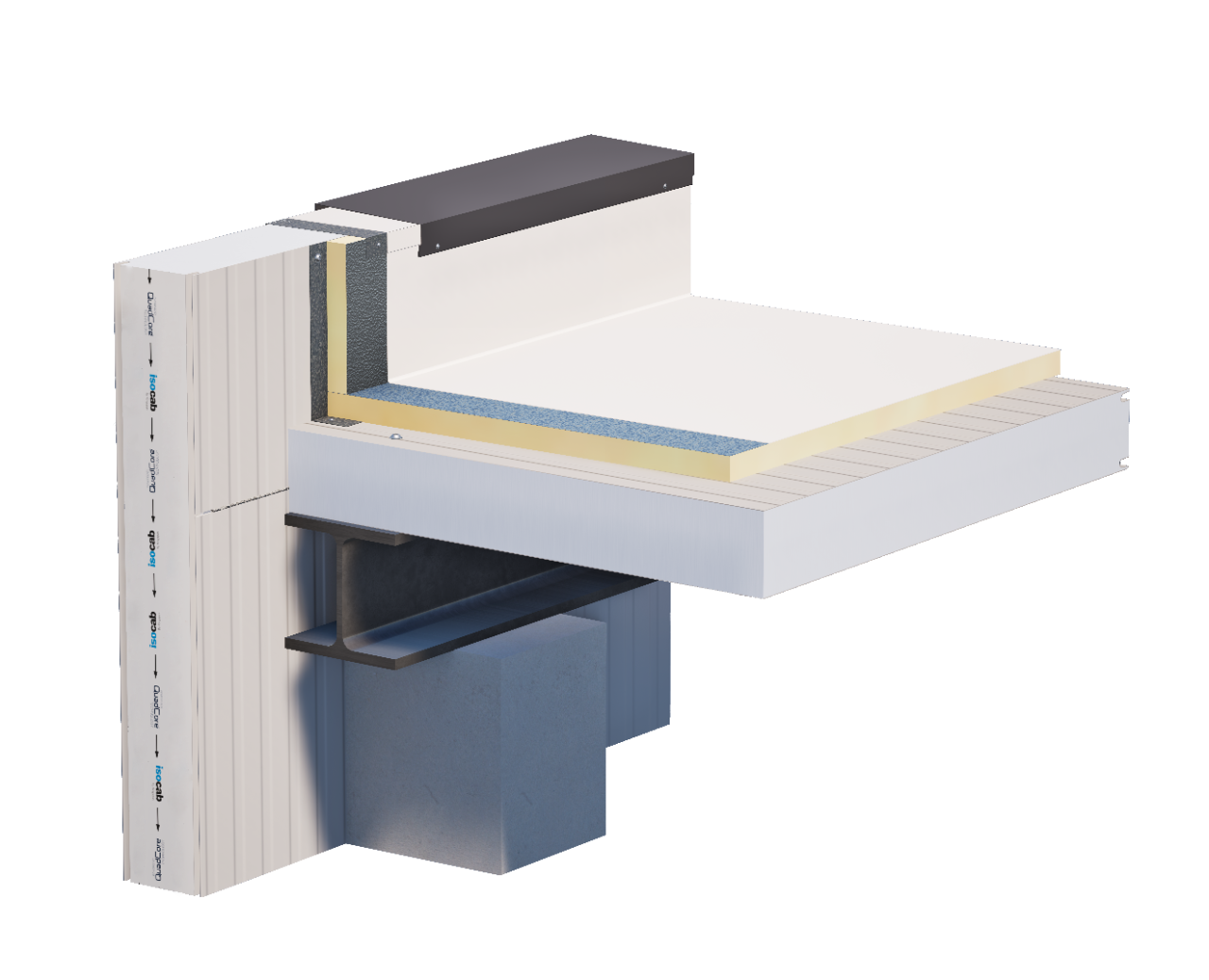 industrial ind flat roof system