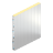 industrial ind insulated panel ribbed profile
