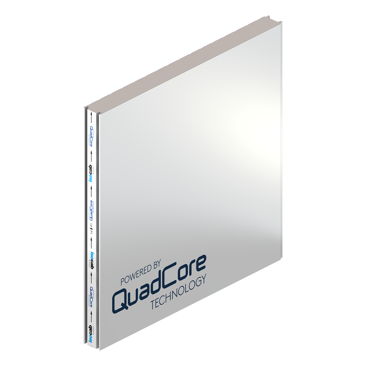 quadcore ind insulated panel smooth profile